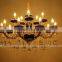 2016 new zinc alloy modern crystal candle chandelier ZH-8008