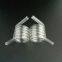 customized spiral quartz glass tube coiled quartz tube