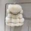 The lady doesn like the same lychee skin imported whole-skin fox fur bread blocks fashionable slim vest sheepskin hood