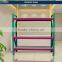 Metal Supermarket Furmiture Goods shelf System 4 Tier Storage Rack Price                        
                                                Quality Choice