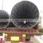 Super galvanized astm q345d round steel pipe from china supliers