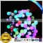 CE RoHS RGB holiday light string with christmas ball decoration