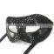 Custume Carnival Accessories HT-HF019 Plastic Half Face Party Eye Mask and Custom Eye Mask