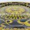 superior quality design golden decal 11' melamine dinner plate printing