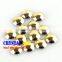 Black Korean Lead Free Hot Fix Metal Hlaf Round Pearl China