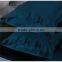 Whole Sale Best Gifts 100% Pure Natural Silk Pillow Covers Dyed Oxford Style Silk Pillowcases With boders Dark Blue
