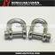 Jinyu directly selling dee shackle clevis shackle for bracelet