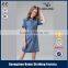 New products 2016 summer women wholesales denim dresses for women in Casual Dresses