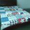 Microfiber girls soft flower quilt