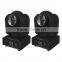 New double sided 2pcs RGBW 4in1 beam LED moving head ligh dmx stage light