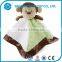 For baby new style gift cute plush stuffed wholesale plush blankets
