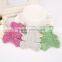 New Fashion PU Crystal Key Chain With Bear Pendant Tassel Car Docoration Accessories Women Bag Accessories Promotional Gift