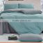Pure 100% cotton Quality hotal,house home Plain solid color bedding sheet duvet cover sets