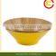 Bamboo candy bowl lacquered bamboo bowl