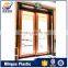 Modern laminate steel pvc door panel china manufacture