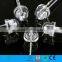 8mm LED Light Emitting Diode Lamp White 0.5W (Straw Hat)