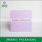 fancy paper fashion jewelry necklace boxes packaging