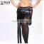 2015 Wuchieal sex Indian belly dance scarf with tassel from China(YL201)