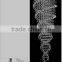 Modern Hall Spiral Crystal Chandelier, Spiral Chandeliers for Hotel Quality Choice