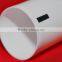 Empty round plastic adhesive hose for medical package