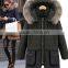 2014 winter fashion women's long thick cotton-padded jacket