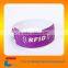 Paper writable rfid bracelet ticket / printable rfid wristband