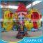 Indoor playground kiddie swing rides, amusement park 8 seats kiddie ride mini plane, mini aircraft for sale