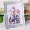 wholesale new arrival latest design glittery silkscreen glass mirror photo frame 5x7 6x8in