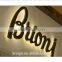 stainless steel shop backlit sign on sale of good quality