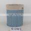 blue colored waterproof laudry basket canvas wholesale