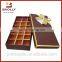 Colorful paper candy box for wedding candy with window