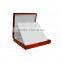 Custom leather jewellery pendant box logo