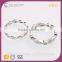 R63472K01 925 Italian Silver Class Spiral Two Circle Ring Women