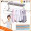 Remote control Electric Lifting Automatic clothes drying rack, Ceiling mounted aluminium clothes dryer rack with UV lights