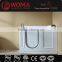 eldly walk in tub with aluminum door frame Q380