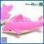 2016 pink dolphin shape 3D eraser as gifts