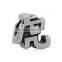 Wholesale Chinese 12 Zodiac Animal Chinese Characters Beads Stainless Steel Big Hole European Charm Beads SEB-LG539