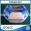 Small inflatable sport runabout drop stitch air floor boat