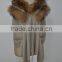 Women Fashion Real Raccoon Fur Scarf LK16F114