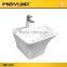 Promotional style bathroom ceramic wall hung basin