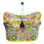 New Style Picnic and Basket Folding Bag With Flower Printing