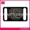 High Quality Anodized Aluminum Custom QR Code Pet Tag