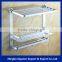 3 Tier Bathroom Minimalist Towel Rack Shelf With Foldable Towel Bars/aluminum Wall Mounted Bathroom Rack Quality Choice