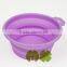 OEM/ODM foldable pet bowl,travel bowl water feeder, dog portable bowl,custom design pet travel bowl