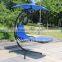 Unique design outdoor hanging chair, patio garden hanging lounge chair