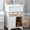 Antique storage cabinet 2-door 2-drawer furniture sideboard