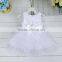 Kids frock bow tie tutu sleeveless mini sundress softtextile baby 1 year old party