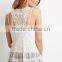Crochet Mesh Racerback Tank Lace Crop Top