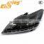 Fox modified headlamps assembly line LED day lights double xenon lamp light lens headlight