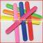 Cheap custom silicone slap bracelet